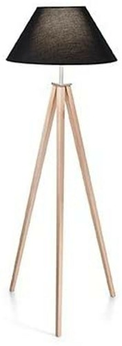 Piantana legno paralume - piantana,