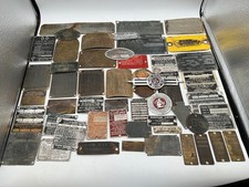 Lotto di 50+ targhette/piastre