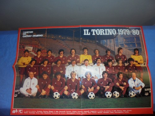 Poster torino calcio guerin - torino,