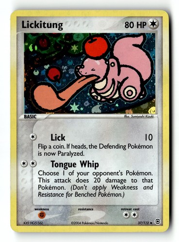 Pokemon card lickitung - pokemon,