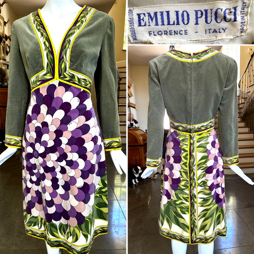 Abito emilio pucci fine anni - pucci,