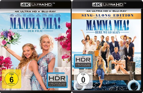 Mamma mia der film - 1+2,