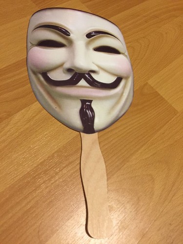 Guy fawkes ventaglio - guy, ventaglio/maschera
