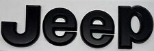 SCRITTA JEEP stemma anteriore posteriore per renegade compass cherockee nero