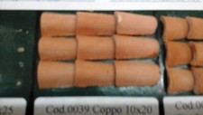 PRESEPE 50 tegole terracotta 10x20 mm  2x1 cm crib NATALE  S.GREGORIO ARMENO 