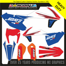 KTM 250 EXC-F 2018 GRAFICA MOTOCROSS REPLICA ISPIRATA SEI GIORNI