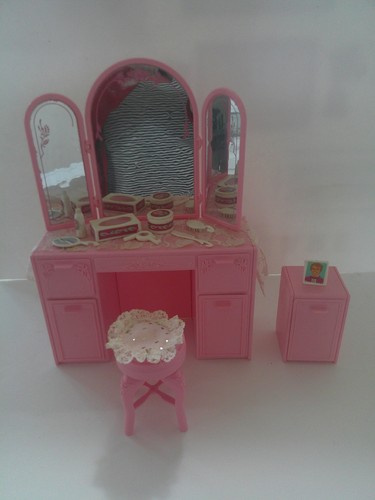 Vintage barbie sweet roses - barbie,