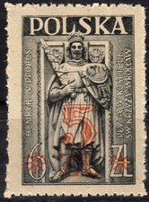 Polonia 1947 Fischer 418b