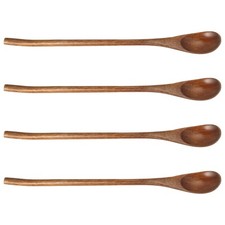  4 Pcs Cucchiaino Da Caffè Cucchiaini Caffe Manico Lungo Cucchiaio Per Mescolare