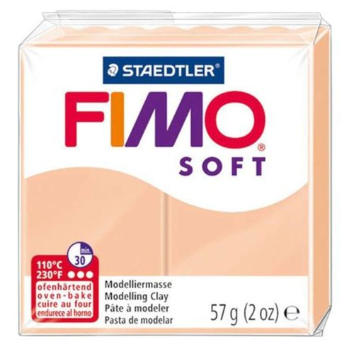 Panetto fimo soft rosa - fimo,