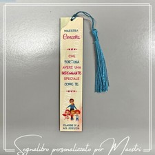Segnalibro personalizzato per