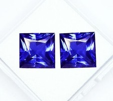 Coppia Tanzanite Blu Naturale