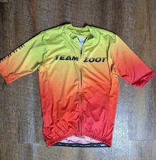 Zoot Maglia Uomo LTD Cycle Aero Taglia XL Triathlon Ciclismo Corsa Arancione Luminoso