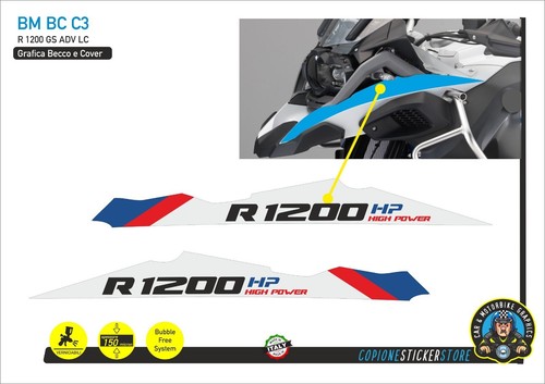 Adesivi becco parafango moto - adesivi,