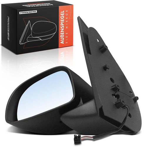Specchietto nero convesso - nero,