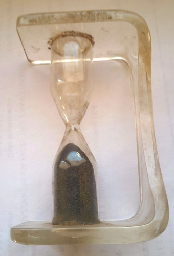 Clessidra plastica - clessidra, in