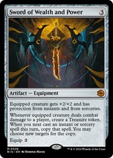 MTG Sword of Wealth and Power