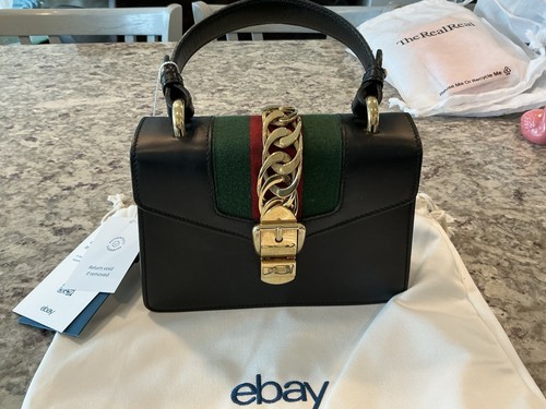 Gucci sylvie piccola - gucci, borsa