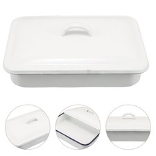  Vassoio Smaltato Pentola Per