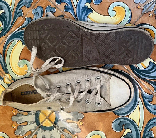 Converse basse celeste azzurro