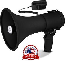 Megafono altavoz PA sirena