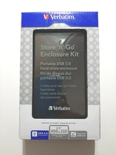 Samsung Hard Disk 250 Gb Verbatim Store'n'Go Enclosure Kit USB 3.0 2.5" HDD SSD