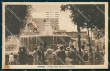 Napoli Pompei Fonte Terme Municipali cartolina MX1425