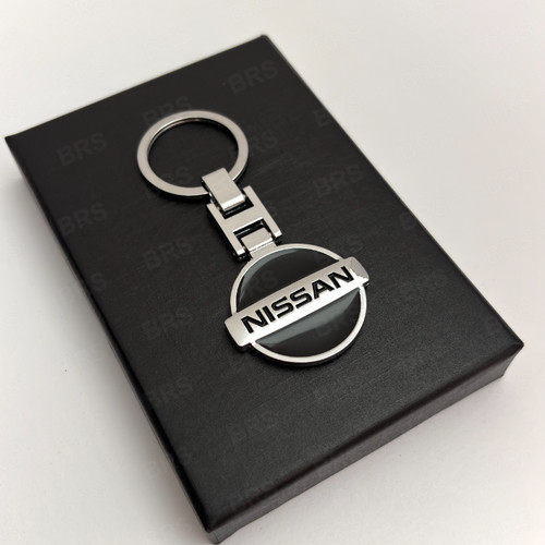 Porte clé nissan métal logo - clé,