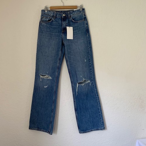 Jeans zara gamba larga donna - gamba,