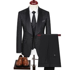 Costume da uomo jacquard di