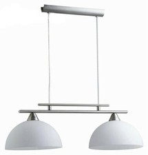 Lampadario 2 coppe moderno in