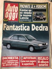 Rivista Auto Oggi 1989 Nr. 125