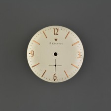 ZENITH Swiss Vintage Dial quadrante 31,4 mm oro rosa stellina small second 