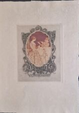 WILM HUBERT. Ex libris Dr. J. Kluber. Rad 137 x 103. 1910