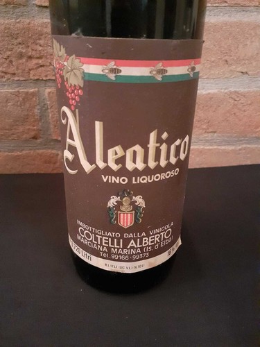 Vino liquoroso aleatico - vino,