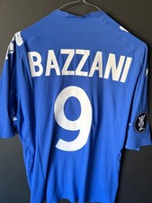 Bazzani Sampdoria match worn issued shirt Uefa Cup XL Kappa vintage indossata