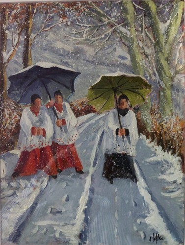 Chierichetti sotto neve - chierichetti, la