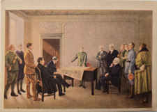 Cartolina Illustrata Fascista