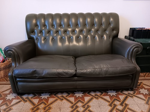 Divano poltrona pelle - in,