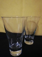 BICCHIERI MONTENEGRO AMARO LIQUORE GLASSES VERRE VETRO 13x7,5