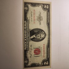 BANCONOTA USA 2 DOLLARI 1957
