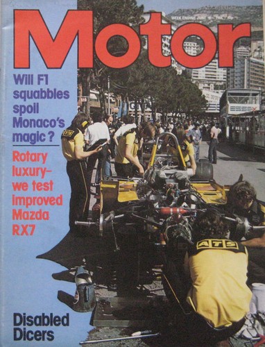 Motor magazine june 1981 - magazine,