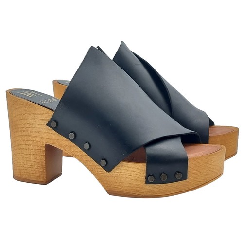 Zoccoli donna neri con - , fasce