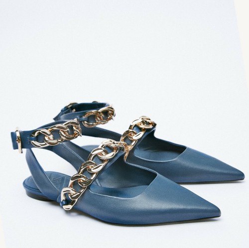 Zara new woman flat - flat, ballerinas