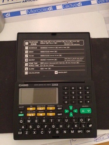 Vintage casio data bank - casio,