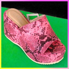 SANDALI DONNA  ZEPPA  zatteroni  39  40  36 37 38 41 arancio fucsia  vipera TT