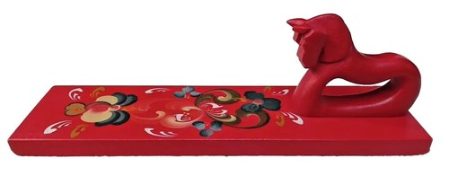 Cavallo legno rosso vintage - legno,
