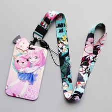 Anime SPY X FAMILY Spy-Family Key Lanyard Neck Straps Phone Key ID Card Lanyard