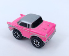 Micro Machines Clone 57 Chevy Hot Pink Chevrolet Little Wheels Vintage anni 80