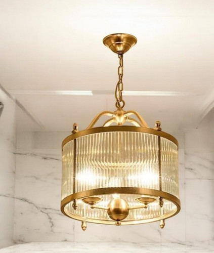 Lampadario vintage art deco - art, in